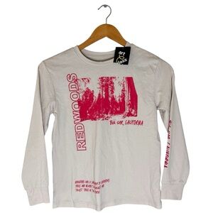 New Art Class Boy Long Sleeve Graphic Tee M (8)
